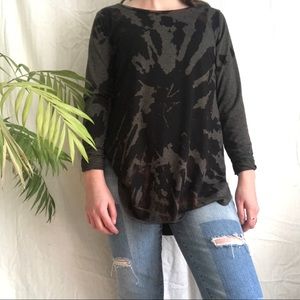 Custom Acid Wash High Low Top